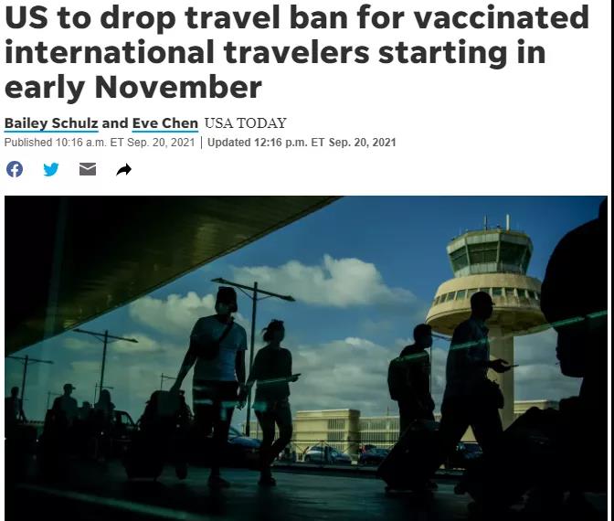 11月起美国旅行禁令取消，赴美生子试管助孕人群可开始准备了！